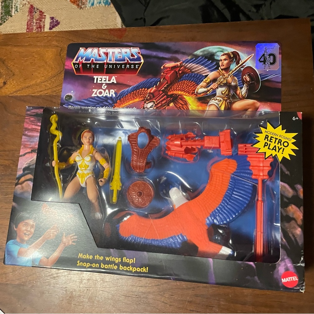 🔥 Teela & Zoar He-Man Masters Of The Universe Origins MOTU Action Figures 🔥
